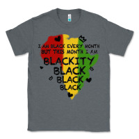 Charcoal Heather black black blackity Classic Tee - MaliasSmallBusiness