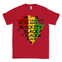 Red black black blackity Classic Tee - MaliasSmallBusiness