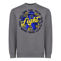 Storm fight colorectal cancer Heavyweight Sweatshirt - NancyCooperArtShop