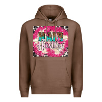 Chestnut hair hustler with elements Premium Hoodie - TumblerDesignByShophia