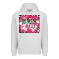 Dove Grey hair hustler with elements Premium Hoodie - TumblerDesignByShophia