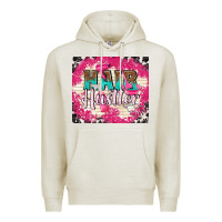 Oatmeal Heather hair hustler with elements Premium Hoodie - TumblerDesignByShophia