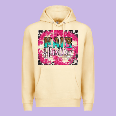 Hair Hustler With Elements Premium Hoodie Designed By Tumblerdesignbyshophia