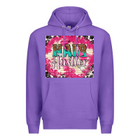 Purple hair hustler with elements Premium Hoodie - TumblerDesignByShophia