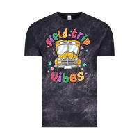 Cloud Black field trip vibes Vintage Tee - MaliasSmallBusiness