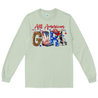 Matcha all american girl Long Sleeve Tee - NancyCooperArtShop