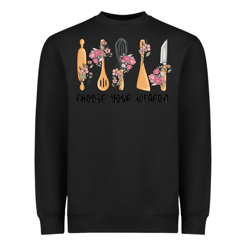 Choose Your Weapon Heavyweight Sweatshirt by MaliasSmallBusiness | Teevron