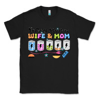 Black battery life of a wife & mom Classic Tee - JahusDesignShop