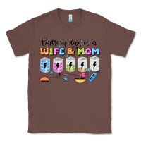 Chestnut battery life of a wife & mom Classic Tee - JahusDesignShop
