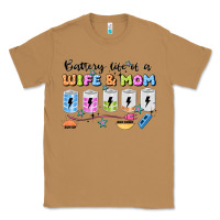 Toasted Coconut battery life of a wife & mom Classic Tee - JahusDesignShop