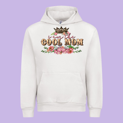 I Am The Cool Mom Mother's Day Urban Hoodie Designed By Fadigitalartstudio