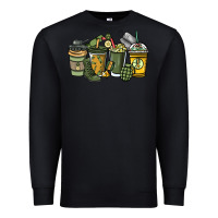 Black Army coffee cups 4th of july Premium Sweatshirt - HowdyJamesFarm