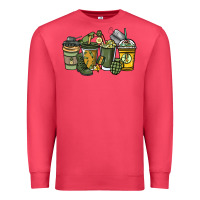 Cardinal Army coffee cups 4th of july Premium Sweatshirt - HowdyJamesFarm