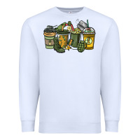 White Army coffee cups 4th of july Premium Sweatshirt - HowdyJamesFarm