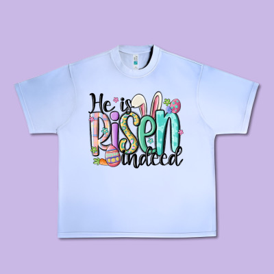 He Is Risen Indeed Urban Heavy Tee Designed By Maliassmallbusiness