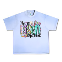 Grape Ice he is risen indeed Urban Heavy Tee - MaliasSmallBusiness