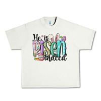 Pistachio he is risen indeed Urban Heavy Tee - MaliasSmallBusiness