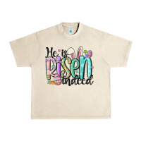 Sandshell he is risen indeed Urban Heavy Tee - MaliasSmallBusiness