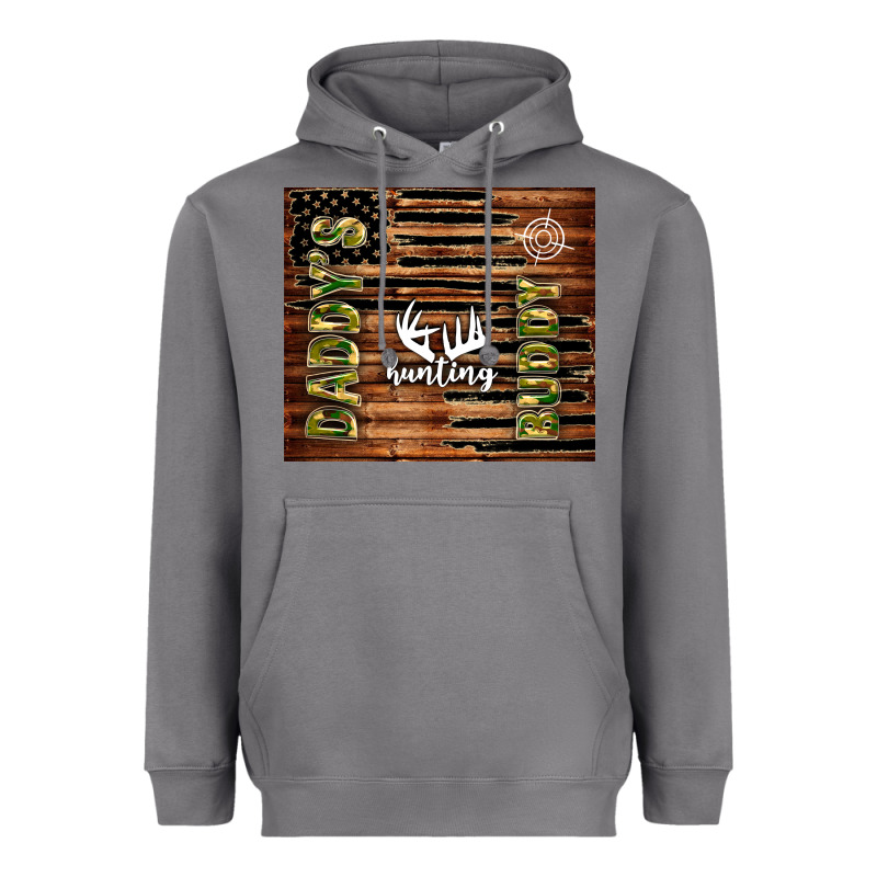 Daddy's Hunting Buddy Heavyweight Hoodie by TumblerDesignByShophia | Teevron