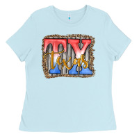 Baby Blue Tx texas Ladies Tee - JahusDesignShop
