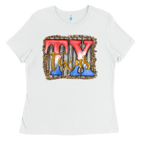 White Tx texas Ladies Tee - JahusDesignShop