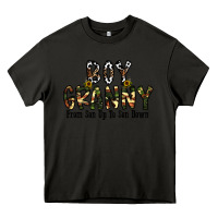 Asphalt boy granny from son up to sondown Heavy Core Tee - CowhideDigitalArt