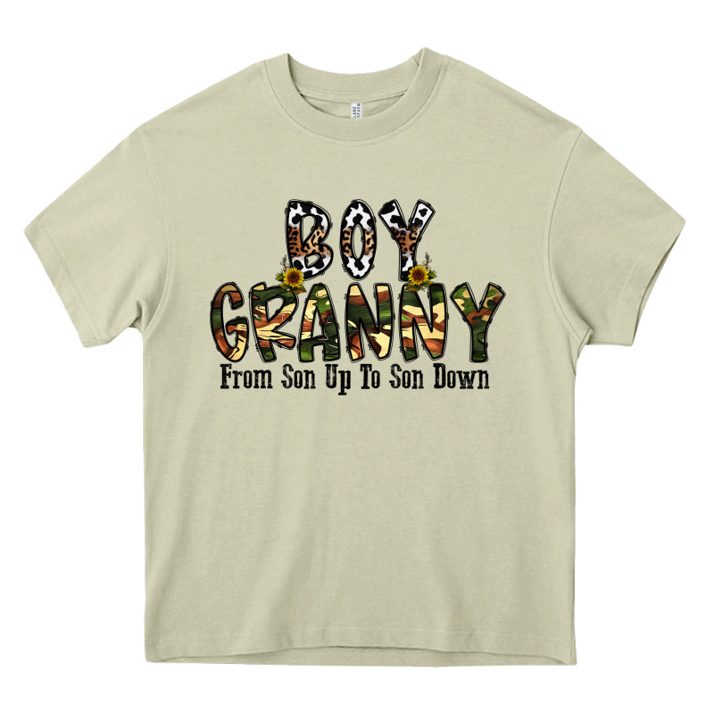 Boy Granny From Son Up To Sondown Heavy Core Tee by CowhideDigitalArt | Teevron