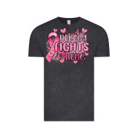 Vintage Black nobody fights alone cancer Vintage Tee - MaliasSmallBusiness