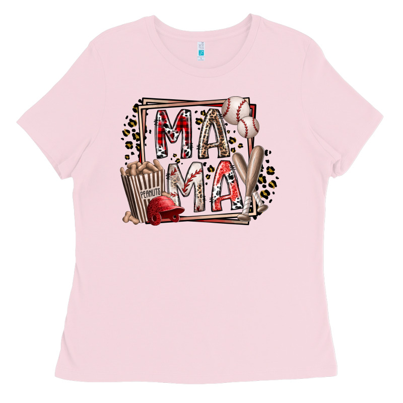 Mama Baseball Ladies Tee by RacoonDesign | Teevron