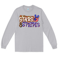 Moon Dust stars and stripes Long Sleeve Tee - NancyCooperArtShop