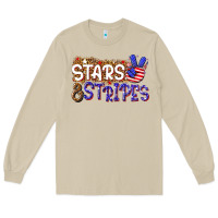 Mushroom stars and stripes Long Sleeve Tee - NancyCooperArtShop