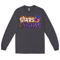 Smoke stars and stripes Long Sleeve Tee - NancyCooperArtShop