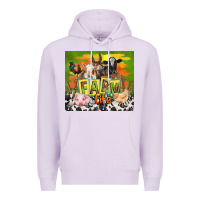 Lilac farm life with animals Premium Hoodie - TumblerDesignByShophia