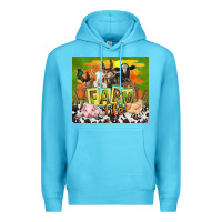 Ocean Blue farm life with animals Premium Hoodie - TumblerDesignByShophia