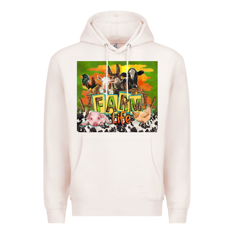 Farm Life With Animals Premium Hoodie by TumblerDesignByShophia | Teevron