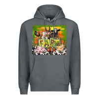 Rock farm life with animals Premium Hoodie - TumblerDesignByShophia