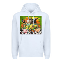 White farm life with animals Premium Hoodie - TumblerDesignByShophia