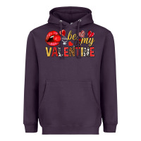 Plum Be my valentine Valentine's Day Heavyweight Hoodie - HowdyJamesFarm
