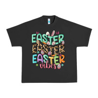 Pigment Black easter vibes Urban Heavy Tee - MaliasSmallBusiness