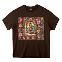Chocolate Brown madrecita muchas gracias Heavy Core Tee - BarkalooDesign