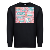 Black funny nurse Premium Sweatshirt - TumblerDesignByShophia