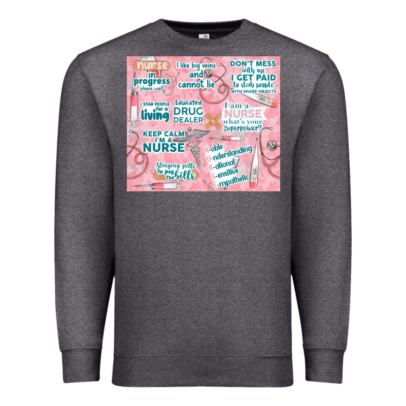 Funny Nurse Premium Sweatshirt by TumblerDesignByShophia | Teevron
