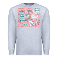 Heather Grey funny nurse Premium Sweatshirt - TumblerDesignByShophia