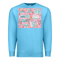Ocean Blue funny nurse Premium Sweatshirt - TumblerDesignByShophia