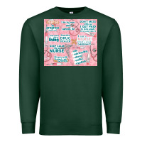 Sports Green funny nurse Premium Sweatshirt - TumblerDesignByShophia