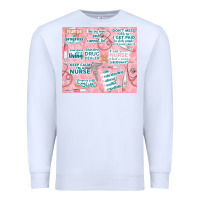 White funny nurse Premium Sweatshirt - TumblerDesignByShophia