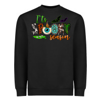 Black it's spooky season Heavyweight Sweatshirt - NancyCooperArtShop