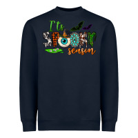 Navy it's spooky season Heavyweight Sweatshirt - NancyCooperArtShop