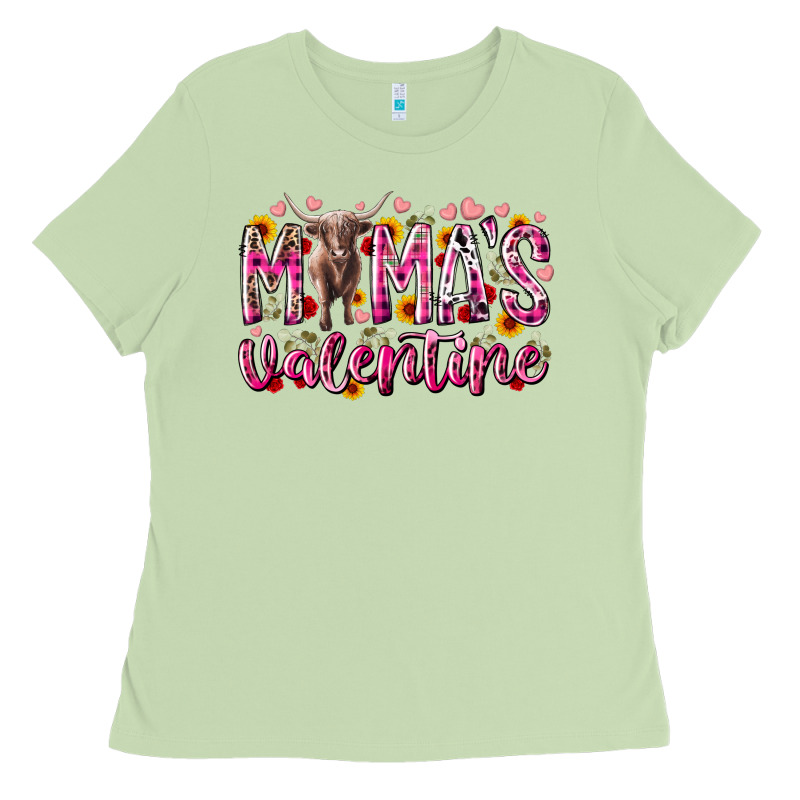 Mama Is Valentine Ladies Tee by RacoonDesign | Teevron