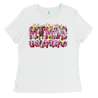 White mama is valentine Ladies Tee - RacoonDesign